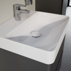 Laufen Pro X izlietnes maisītājs Eco+ 100 mm bez pop-up, Hroms  4