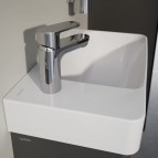 Laufen Pro X izlietnes maisītājs Eco+ 100 mm bez pop-up, Hroms  6