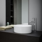 Laufen Kartell izlietnes maisītājs 125mm bez pop-up, hroms  2