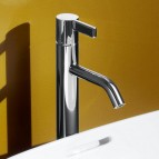 Laufen Kartell izlietnes maisītājs 125mm bez pop-up, hroms  4