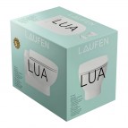 Laufen LUA Basic pods piekaramais Rimless + SC Slim vāks, balts 6