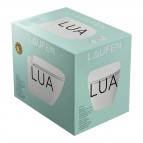Laufen LUA pods piekaramais Rimless + SC Slim vāks, balts 9