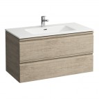Laufen Pro S izlietne un skapītis, 1000x500 mm, 2A, balts matt 7