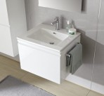 Laufen Pro S izlietne un skapītis, 600x500 mm, 1A + 1IN A, balts matt 5