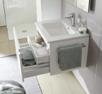 Laufen Pro S izlietne un skapītis, 600x500 mm, 1A + 1IN A, balts matt 6