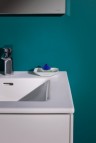 Laufen Pro S izlietne un skapītis, 600x500 mm, 1A + 1IN A, balts matt 2