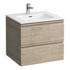 Laufen Pro S izlietne un skapītis, 600x500 mm, 2A, balts matt 3