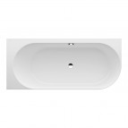 Laufen Pro vanna 180x80 cm, kreisā puse, Balta