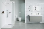Laufen Pro X dubultā izlietne 120x46,5 cm, Balta 3