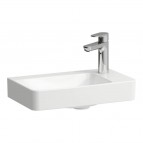 Laufen Pro X izlietne bez pārplūdes 48x28 cm, labā puse, Balta