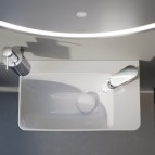 Laufen Pro X izlietne bez pārplūdes 48x28 cm, labā puse, Balta 5