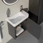 Laufen Pro X izlietne bez pārplūdes 48x28 cm, labā puse, Balta 7