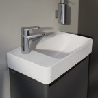 Laufen Pro X izlietne bez pārplūdes 48x28 cm, kreisā puse, Balta 6
