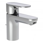 Laufen Pro X izlietnes maisītājs Eco+ 100 mm ar pop-up, Hroms 