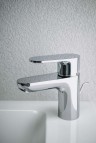 Laufen Pro X izlietnes maisītājs Eco+ 100 mm ar pop-up, Hroms  5