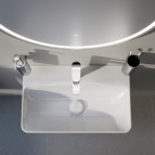 Laufen Pro X izlietnes maisītājs Eco+ 125 mm bez pop-up, Hroms  2