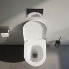 Laufen Pro X Rimless Silent flush pods 360x540 mm+SC vāku,Balts  9