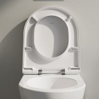 Laufen Pro X Rimless Silent flush pods 360x540 mm+SC Slim vāku,Balts  9