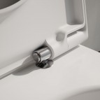 Laufen Pro X Rimless Silent flush pods 360x540 mm+SC Slim vāku,Balts  2