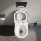 Laufen Pro X Rimless Silent flush pods 360x540 mm+SC vāku,Balts  3