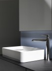 Мини-мойка Laufen Val без отверстия для смесителя 55х36 см, Белый 3