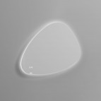 Duschy spogulis ar LED apgaismojumu un apsildi 85x75 cm