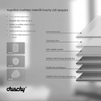 Duschy spogulis ar LED apgaismojumu un apsildi 85x75 cm 4