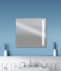 LED spogulis Lilly, 60x60 cm