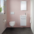 Geberit Option Basic spogulis ar LED 40x70 cm, Anodēts alumīnijs 3