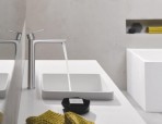 Lineare maisītājs izlietnei XL-Size, Supersteel 3