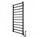 Mario Elektriskais dvieļu žāvētājs Tokio, 1200х500, Melns matēts 3