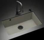 Mateno virtuves maisitājs ar izvelkamu dušu, Black metallic/black 3