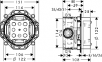 Hansgrohe iBox universal Basic set 3