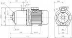 MHI 804 1.5 kW, 230 V, augstspiediena sūknis 3