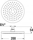 Mio dušas galva Ø 200 mm 2