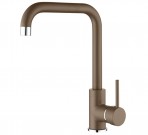 Mirrus virtuves maisitājs ar grozāmu snīpi, Mocha warm