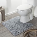 Misto контур для туалета хлопок, 55x60 см, серый 2