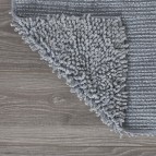 Коврик для ванной Misto 60x60 см, хлопок, серый 2