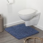 Misto vannas istabas paklājs 60x60 cm, kokvilna, zils 3