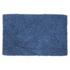 Misto vannas istabas paklājs 60x90 cm, kokvilna, zils