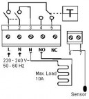 Mitrumdrošs termoregulators ar grīdas sensoru devireg™ 610 2