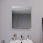Duravit No.1 spogulis ar LED apgaismojumu 600 x 700 mm, Balts matēts 4