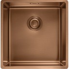 Mythos BXM 210/110-40 virtuves izlietne, 440x450 mm, PushKnob vadība