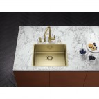 Mythos BXM 210/110-40 virtuves izlietne, 440x450 mm, PushKnob vadība 4