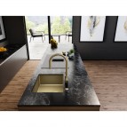Mythos BXM 210/110-50 virtuves izlietne, 540x450 mm, PushKnob vadība 3