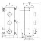 NAD 1000 v1 Аккумулирующая емкость без изоляции 2