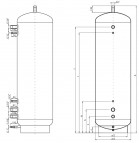 NAD 500 v2 Аккумулирующая емкость без изоляции 2