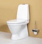 Nautic 1500 WC pods Hygienic Flush ar Soft-Close vāku, CeramicPlus 