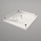 Komplekts NES KDJ II 90x90 cm dušas kabīne + PAA paliknis+ Sifons 6