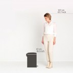 Brabantia NewIcon atkritumu tvertne 20 l, Soft Grey 2
